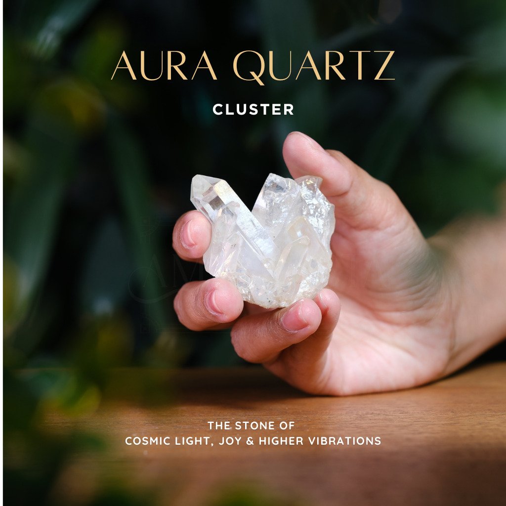 Aura Quartz Cluster